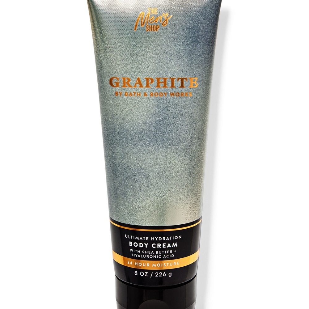 New mens Graphite Body Cream‎ - Silver and Black